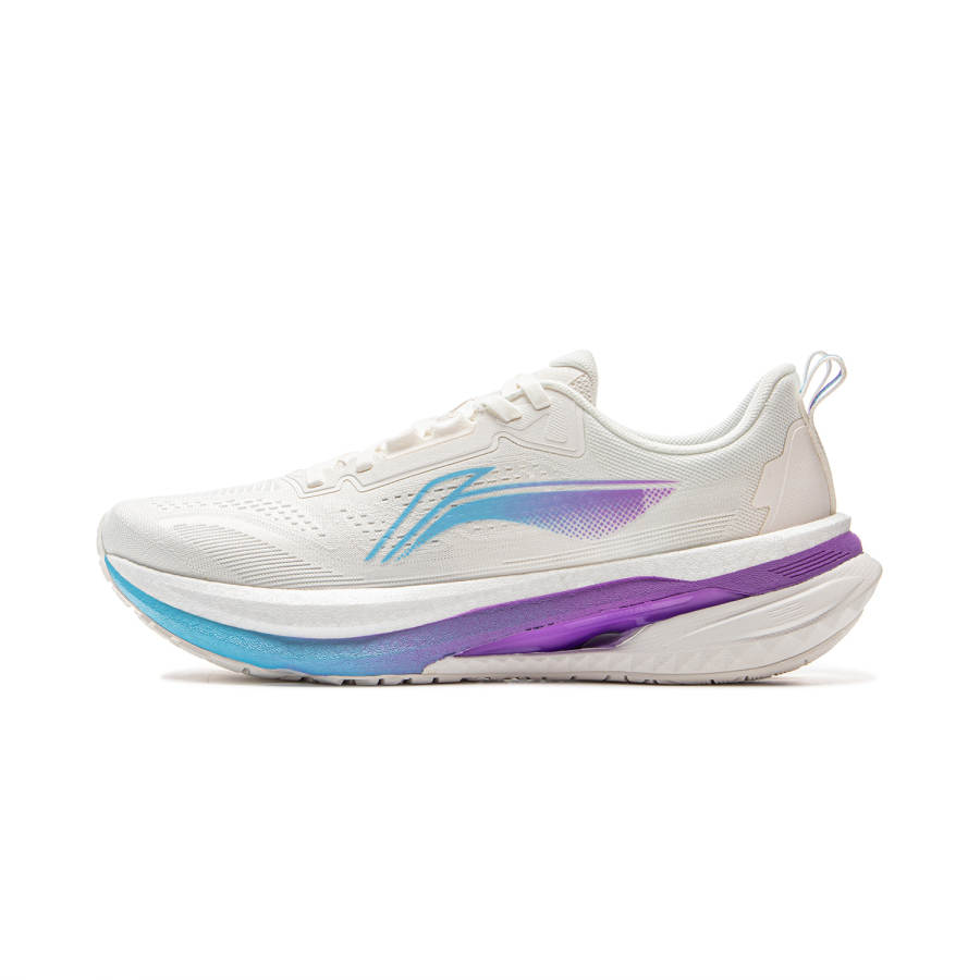 Li-Ning Li Ning 5S 5.0 Low top Li Ning BOOM Technology Casual Sprint Running Shoes Men's Mist White