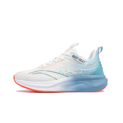 Keep Beat Running Shoes Unisex Low Top Pink, Orange, White, Black