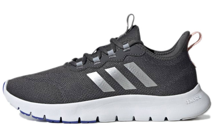 Adidas Adidas Nario Move Sports Cushioning Slip Resistant Low top Running Shoes Women's Gray White