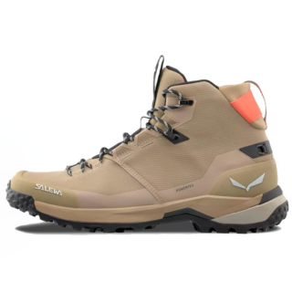 SALEWA POWERTEX Breathable And Waterproof Crew Outdoor Boots Men's Brown
