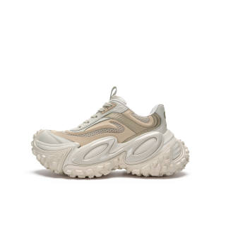 BAIFENHAO Slip Resistant Abrasion Resistant Low top Chunky Sneakers Unisex Golden Eyes