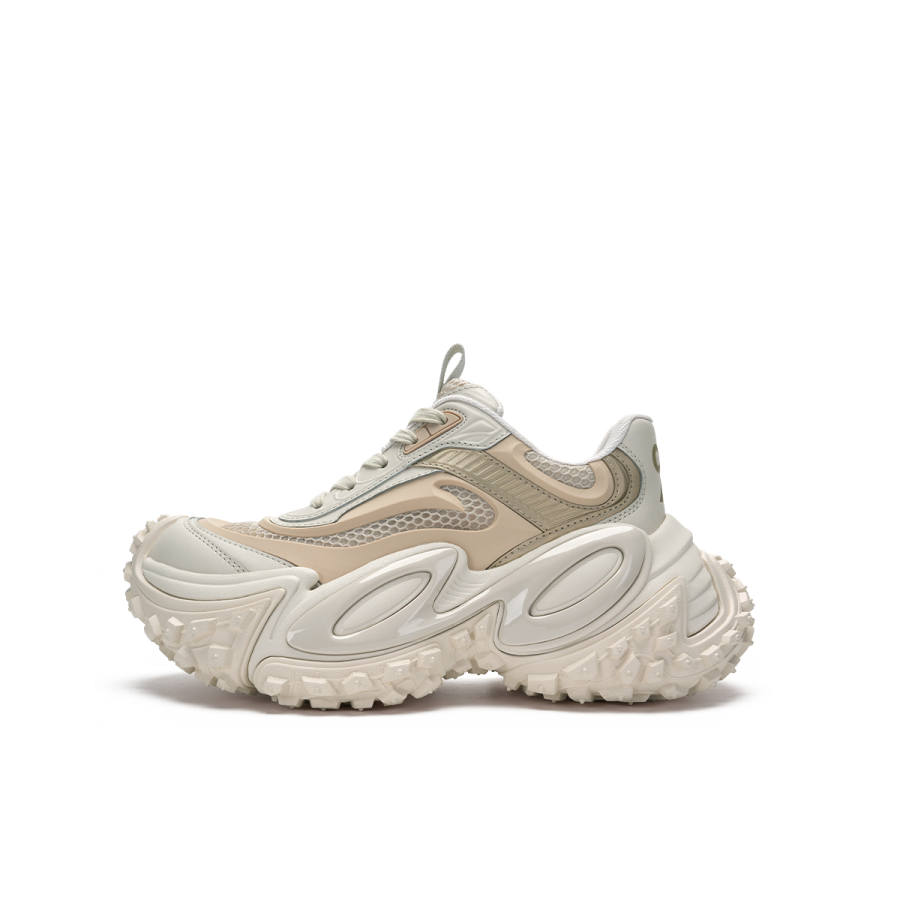 BAIFENHAO Slip Resistant Abrasion Resistant Low top Chunky Sneakers Unisex Golden Eyes