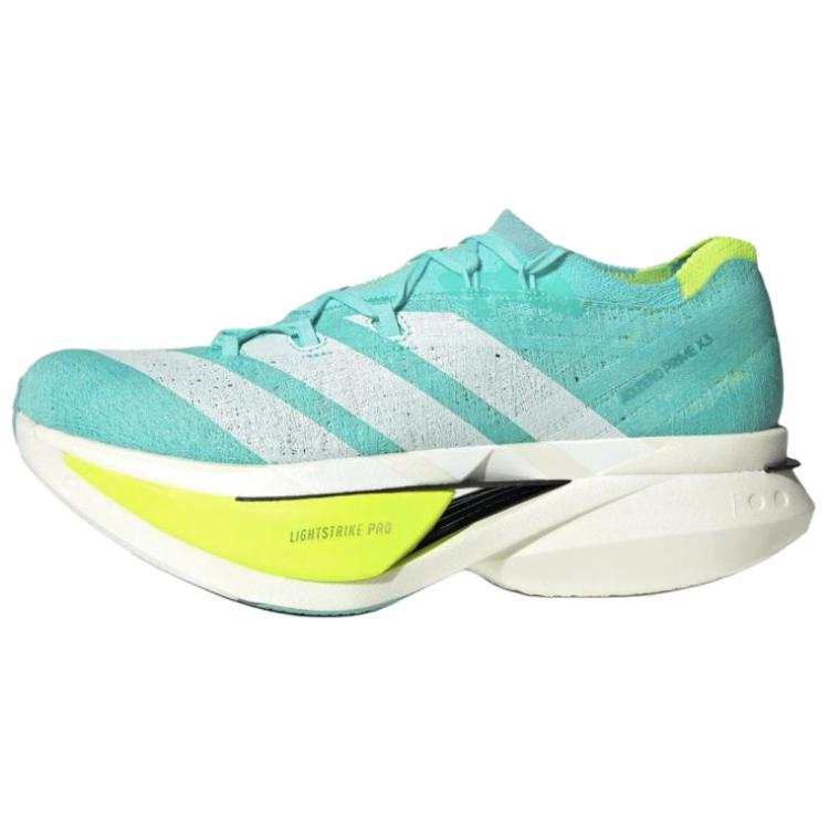 Adidas Adizero Prime X 3.0 Adidas Strung 'Flash Aqua Lucid Lemon'