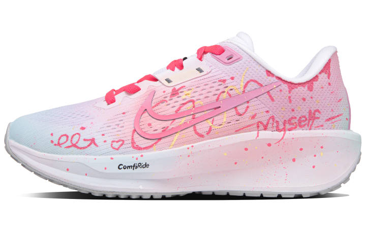Nike Nike Quest 6 Slip Resistant Abrasion Resistant Slip Resistant Abrasion Resistant Low top Running Shoes Unisex Pink