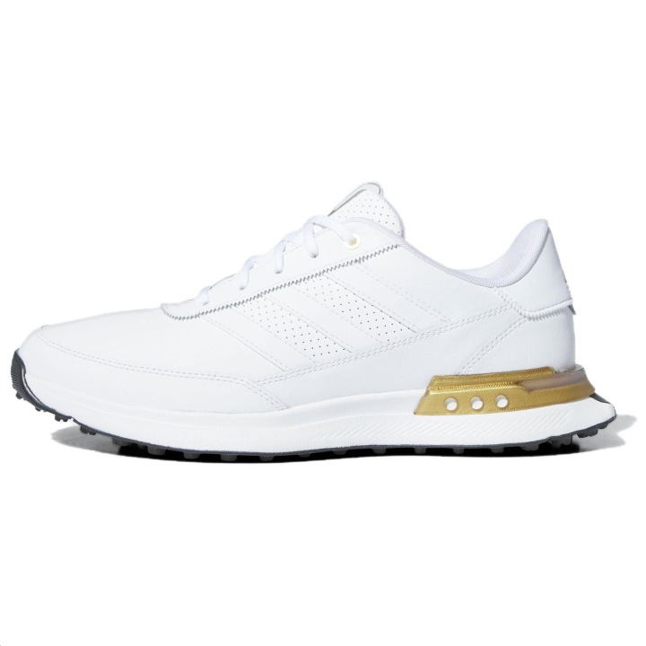 Adidas Adidas S2G 24 Leather Spikeless Golf Cloud White Gold Metallic