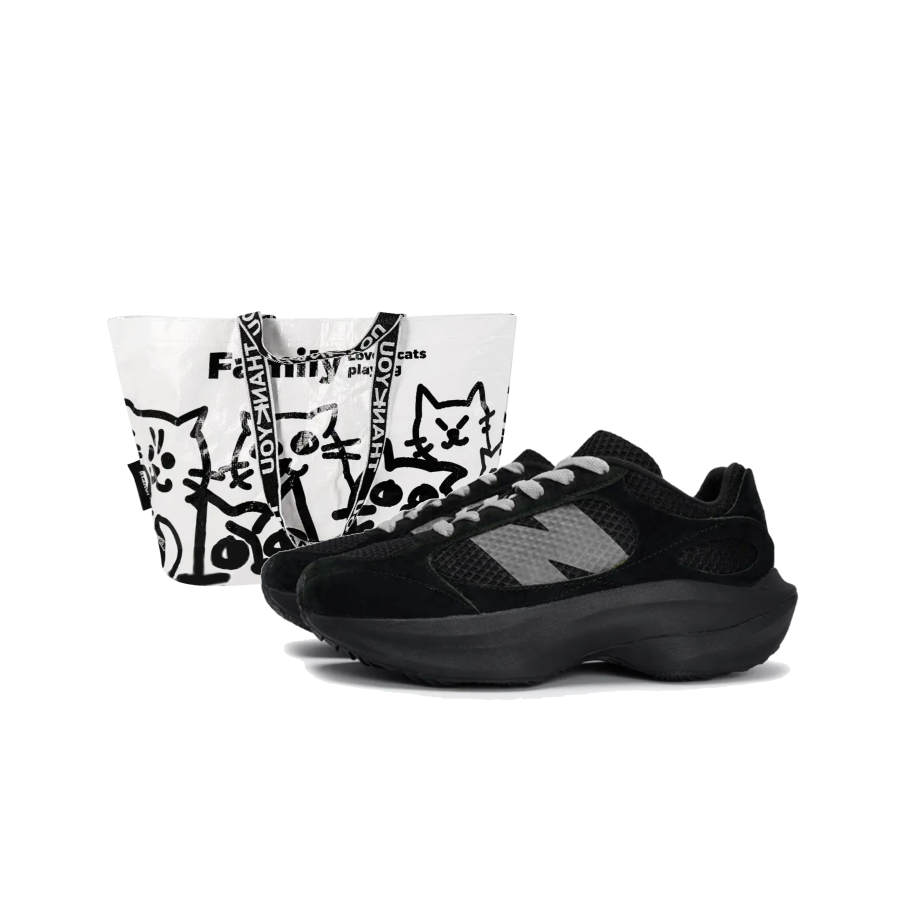 New Balance New Balance Warped Runner Running Shoes Unisex Low Top Black/Gray