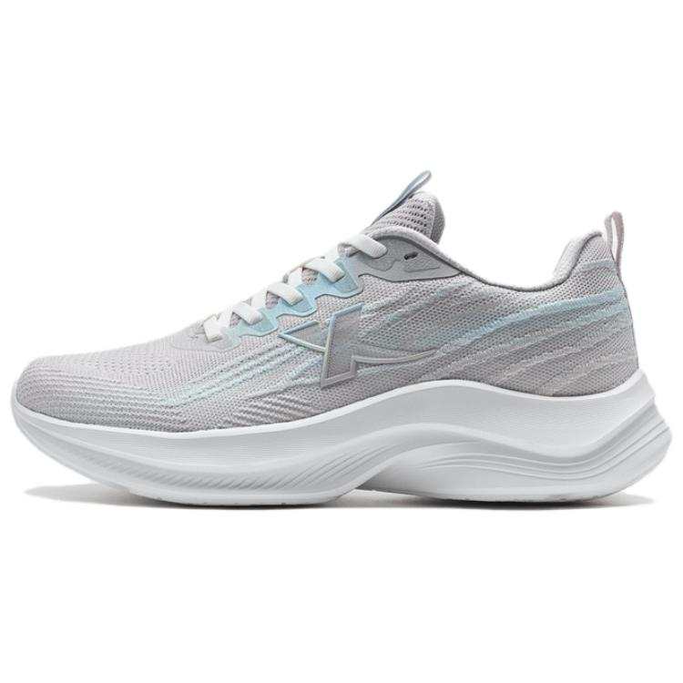 XTEP Abrasion Resistant Rebound Low top Running Shoes Women's Gray Blue