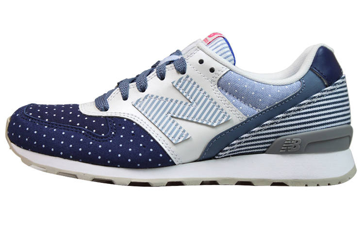 New Balance New Balance NB 996 Comfortable Textile, Artificial Leather Low top Casual Running Shoes Women's Starry Blue