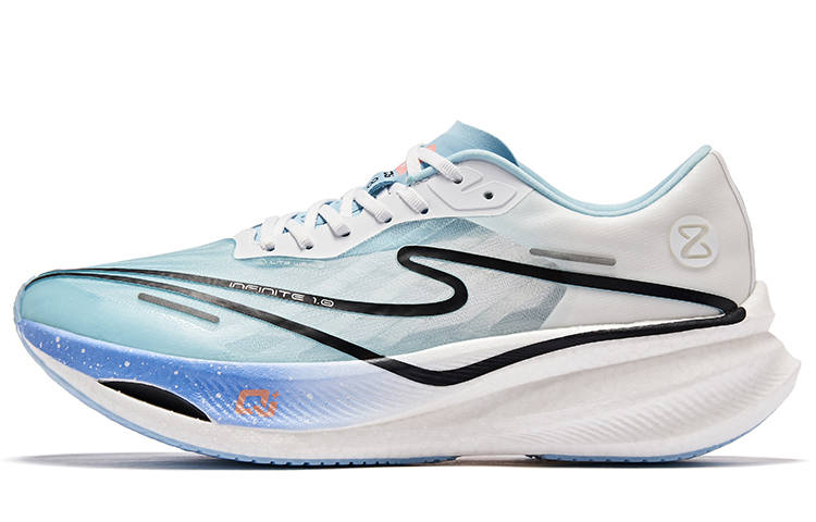 Erke Zhijing 1.0 Cushioning Slip Resistant Abrasion Resistant Low top Marathon Running Shoes Men's Mismatched