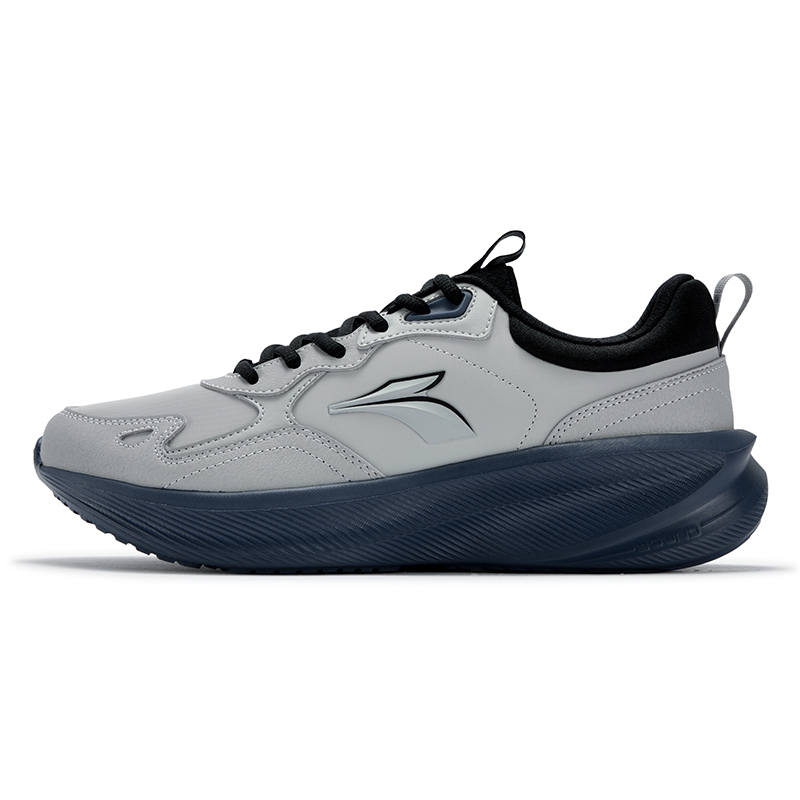 361° Soothing Journey Low top Casual Running Shoes Men's Gray Blue
