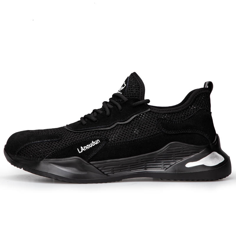 LANOUDUN Quick Dry Lightweight Low top Outdoor Shoes Unisex Black