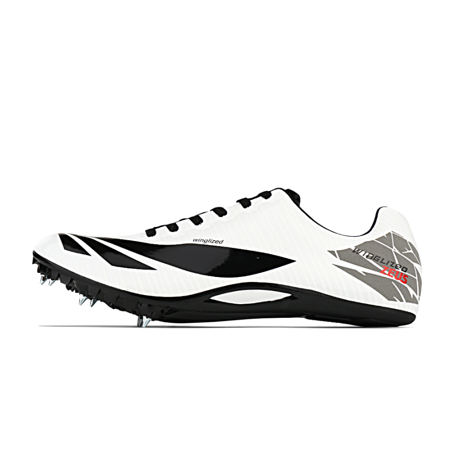 Winglized Winglized Low top Running Shoes Unisex White Outer Black Base