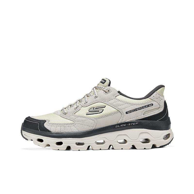 Skechers OUTDOOR MENS Abrasion Resistant Low top Outdoor Shoes Men's Ivory