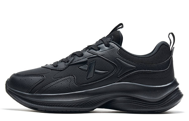 XTEP Light Joy FW Slip Resistant Abrasion Resistant Slip Resistant Abrasion Resistant Low top Running Shoes Men's Black