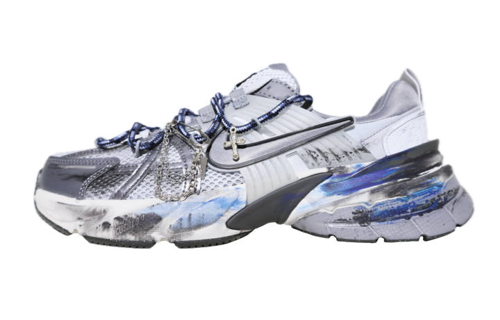 Nike Nike V2K Run Low top Running Shoes Women's Blue Black