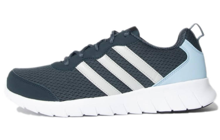 Adidas Adidas Uniflow Abrasion Resistant Slip Resistant Low top Running Shoes Men's Blue