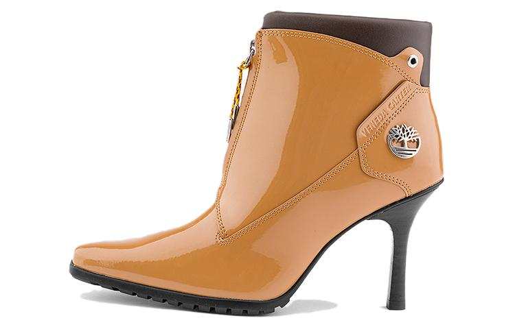 Timberland X Veneda Carter Zip Boots 'Wheat Patent Leather' Women's