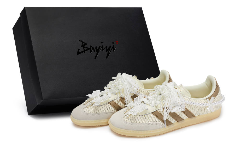 Adidas Originals SAMBA OG 811 Manufacturing, Dawn Dream Weaving, Special Shoe Box Abrasion Resistant Abrasion Resistant