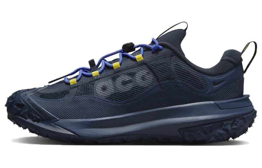 Nike Nike ACG Mountain Fly Athleisure Low top Outdoor Shoes Men's Blue Black