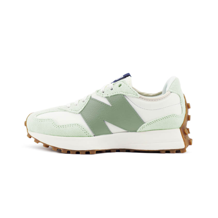 New Balance New Balance NB 327 Abrasion Resistant Abrasion Resistant Low top Casual Running Shoes Women's White Green