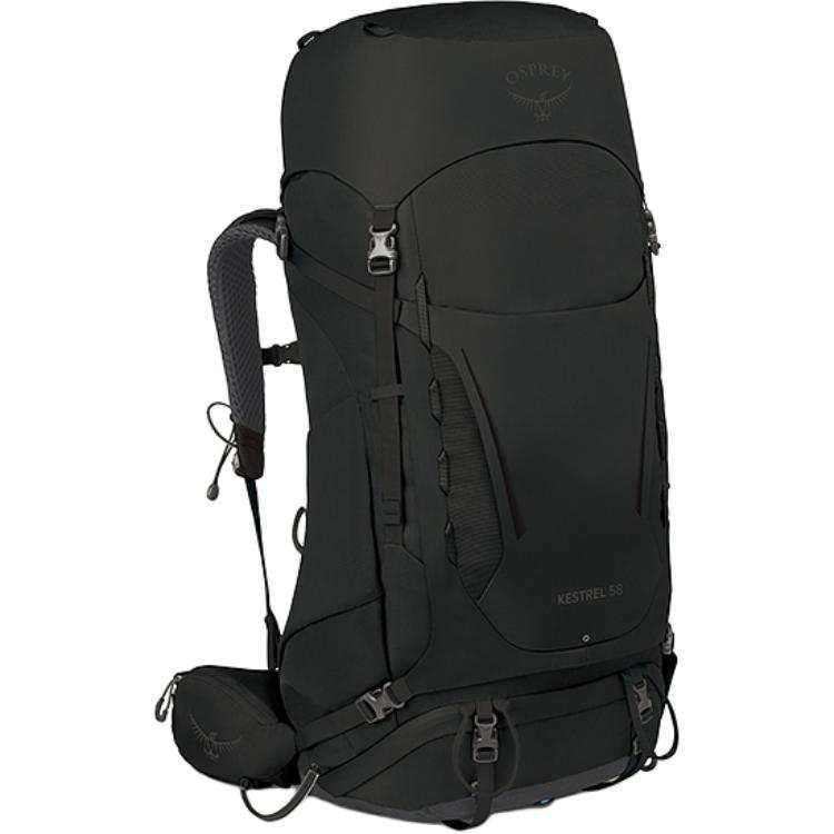 OSPREY 58L Mountaineering Bag Backpack Outdoor Bag Nylon Black Men's