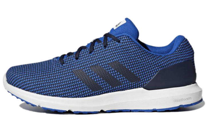 Adidas Adidas Cosmic 2 Comfortable And Breathable Slip Resistant Low top Running Shoes Men's Blue