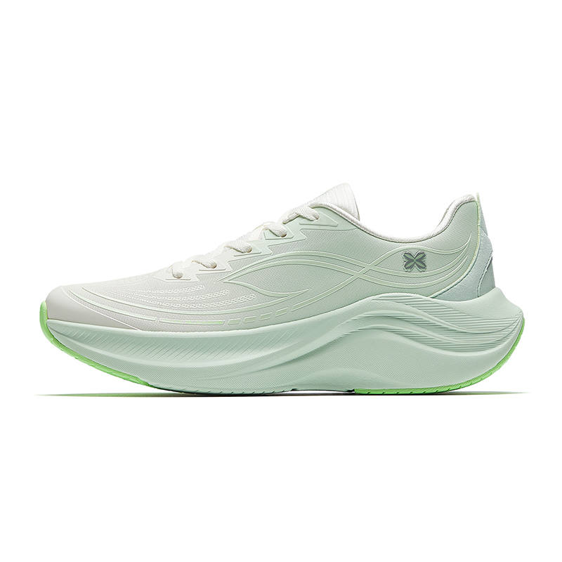 Anta Leaf 6.0 Low top Casual Physical Fitness Test & Exam Running Shoes Women's White Green