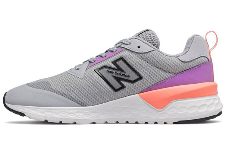 New Balance New Balance NB 515 Mesh, Textile, Synthetic Leather Athleisure Low top Running Shoes Women's Gray Purple Orange