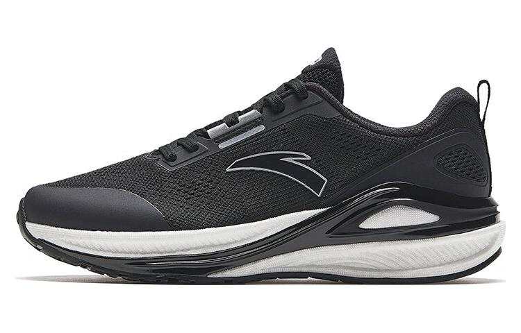 Anta C100 Slip Resistant Slip Resistant Low top Running Shoes Women's Black Silver