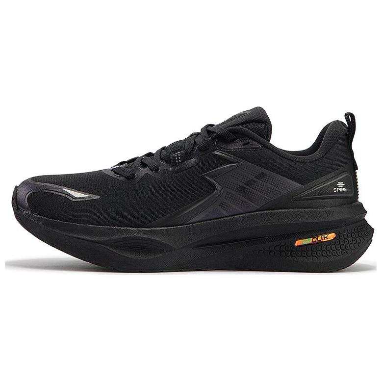 361° Swift Float Slip Resistant Abrasion Resistant Low top Casual Running Shoes Men's Black