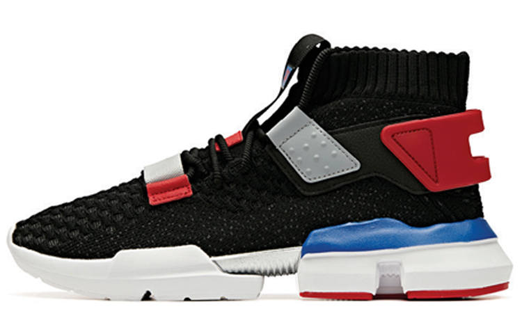 Anta Comfortable Cushioning Slip Resistant Abrasion Resistant Breathable Coverage Mid top Running Shoes Men's