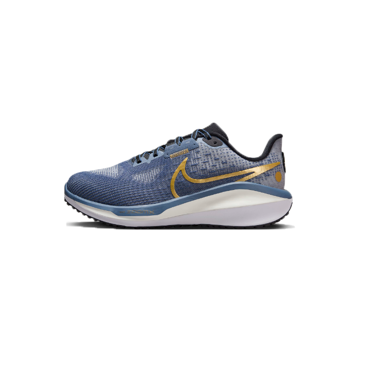 Nike Nike Air Zoom Vomero 17 Breathable Abrasion Resistant Breathable And Wear resistant Low top Running Shoes Women's Blue