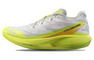 SALOMON Phantasm 2 Fabric Breathable Rebound Low top Running Shoes Men's White