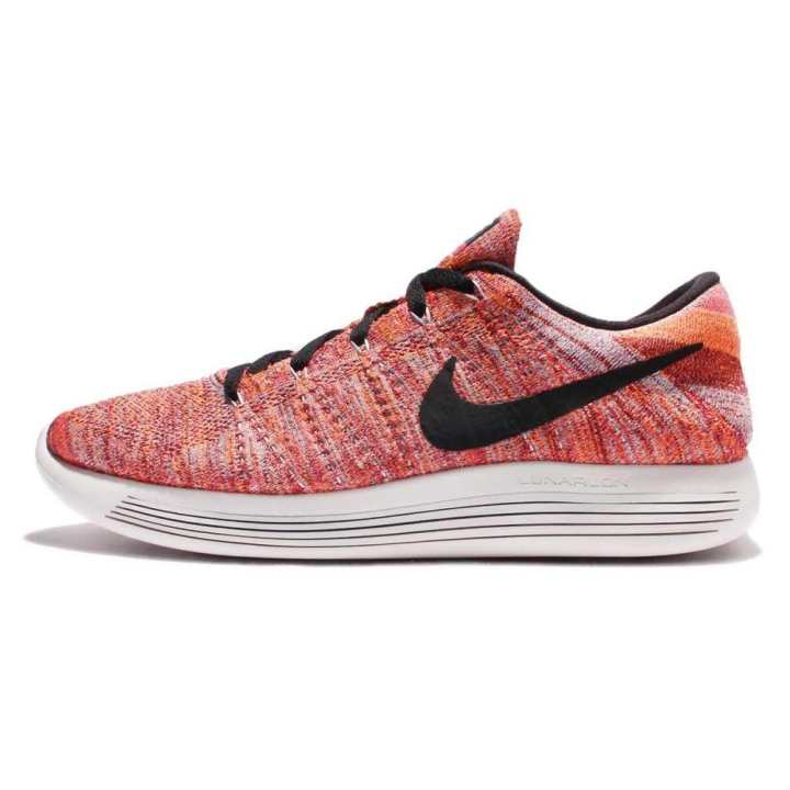 Nike Nike LunarEpic Flyknit Breathable And Quick Dry Low top Running Shoes Men's Black