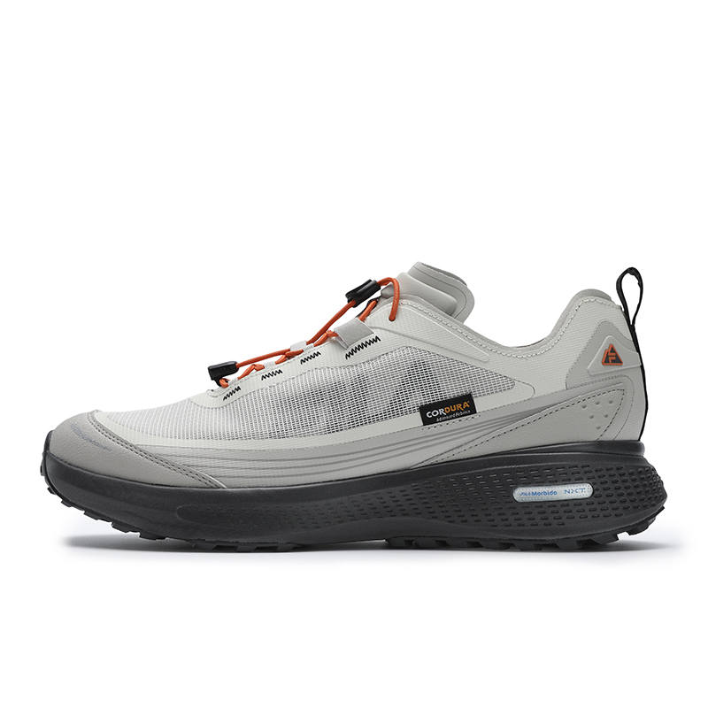 FILA NUVOLE 3 Abrasion Resistant Cushioning Rebound Low top Outdoor Shoes Men's Silver Gray