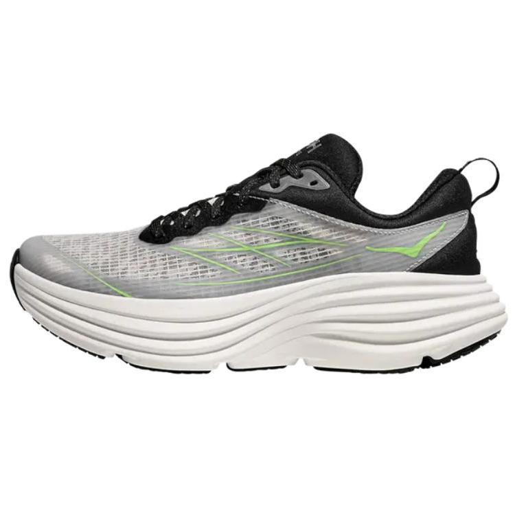 HOKA ONE ONE Bondi 8 Low top Running Shoes Unisex Gray Black