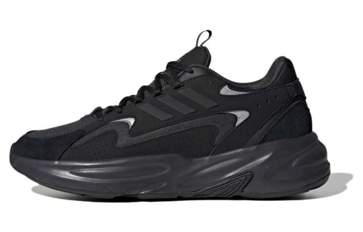Adidas Adidas Ozwave Unisex Comfortable Versatile Low-Top Running Shoes Black