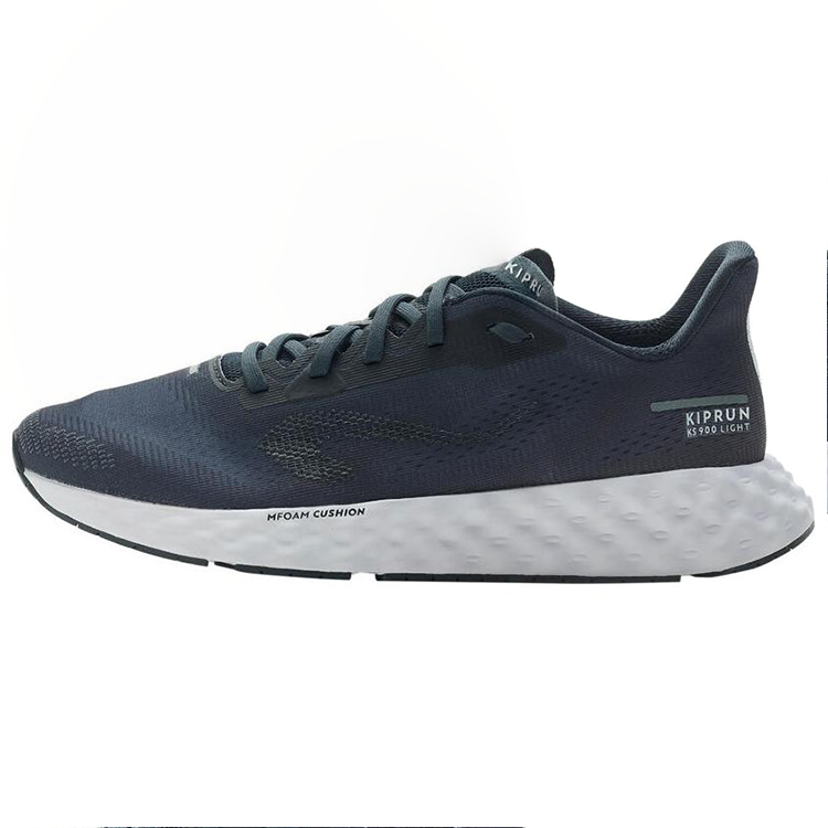 DECATHLON Slip Resistant Abrasion Resistant Low top Running Shoes Men's Gray
