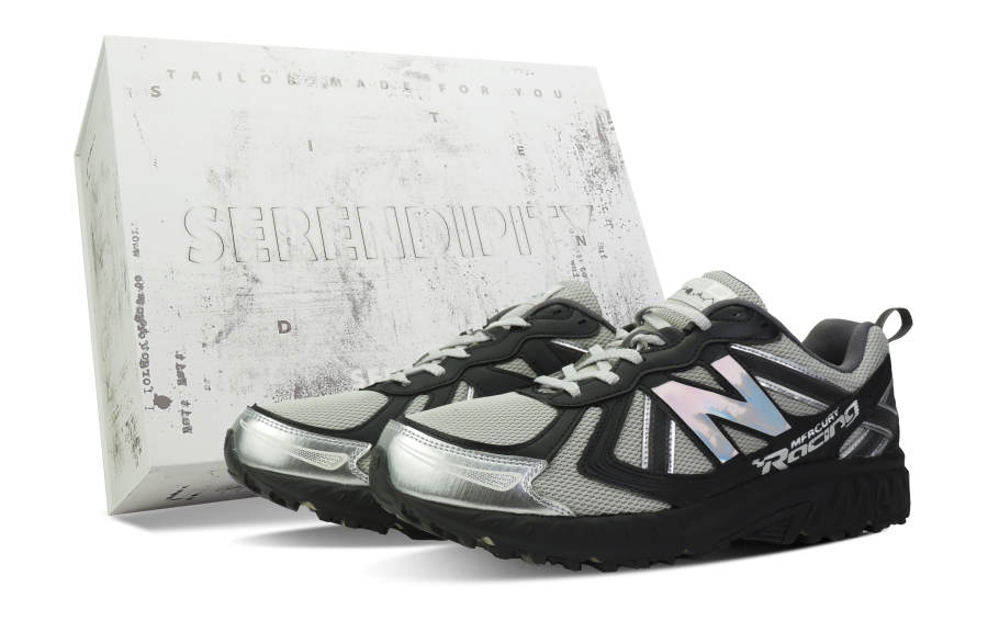 New Balance New Balance NB 410 Low top Running Shoes Unisex Black Silver