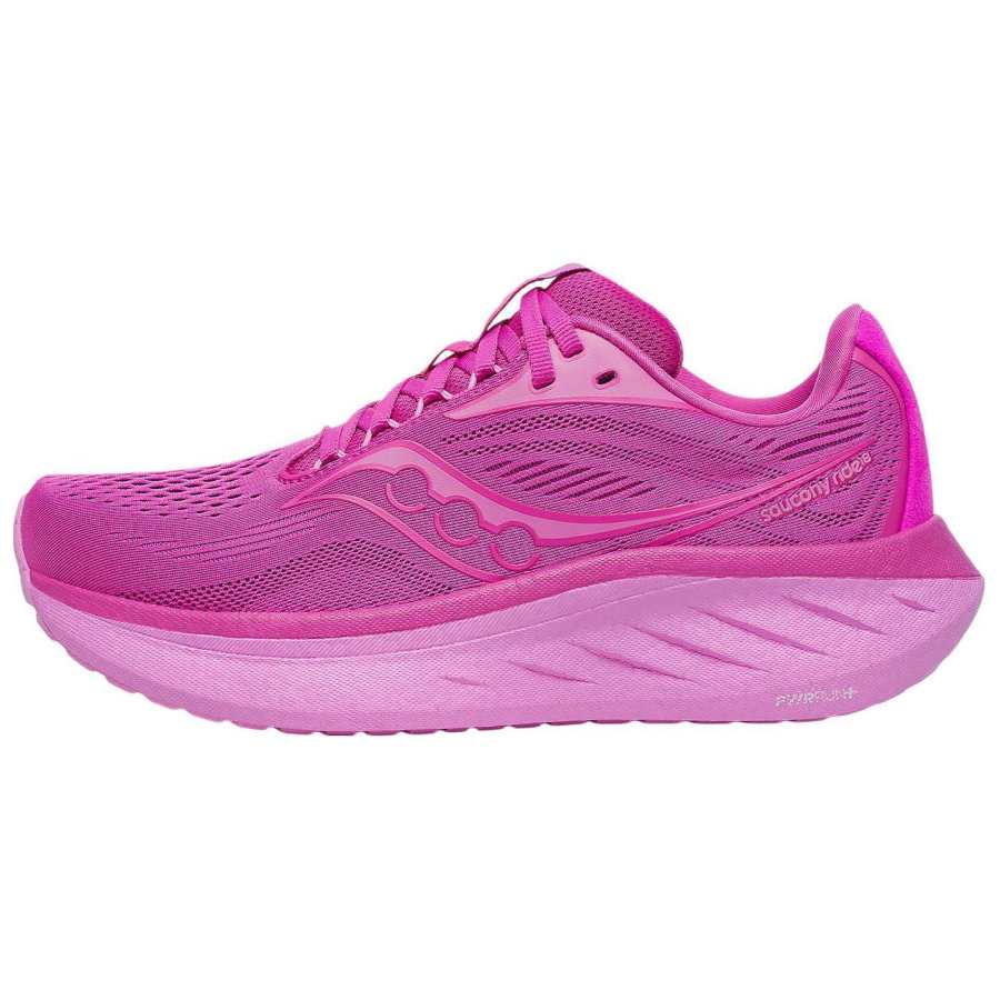 Saucony Ride 18 Fuchsia Tulip Women's