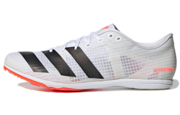 Adidas Adidas Distancestar Spikes 'White Black Orange'