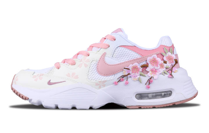 Nike Nike Air Max Fusion Low top Running Shoes Women's White Pink