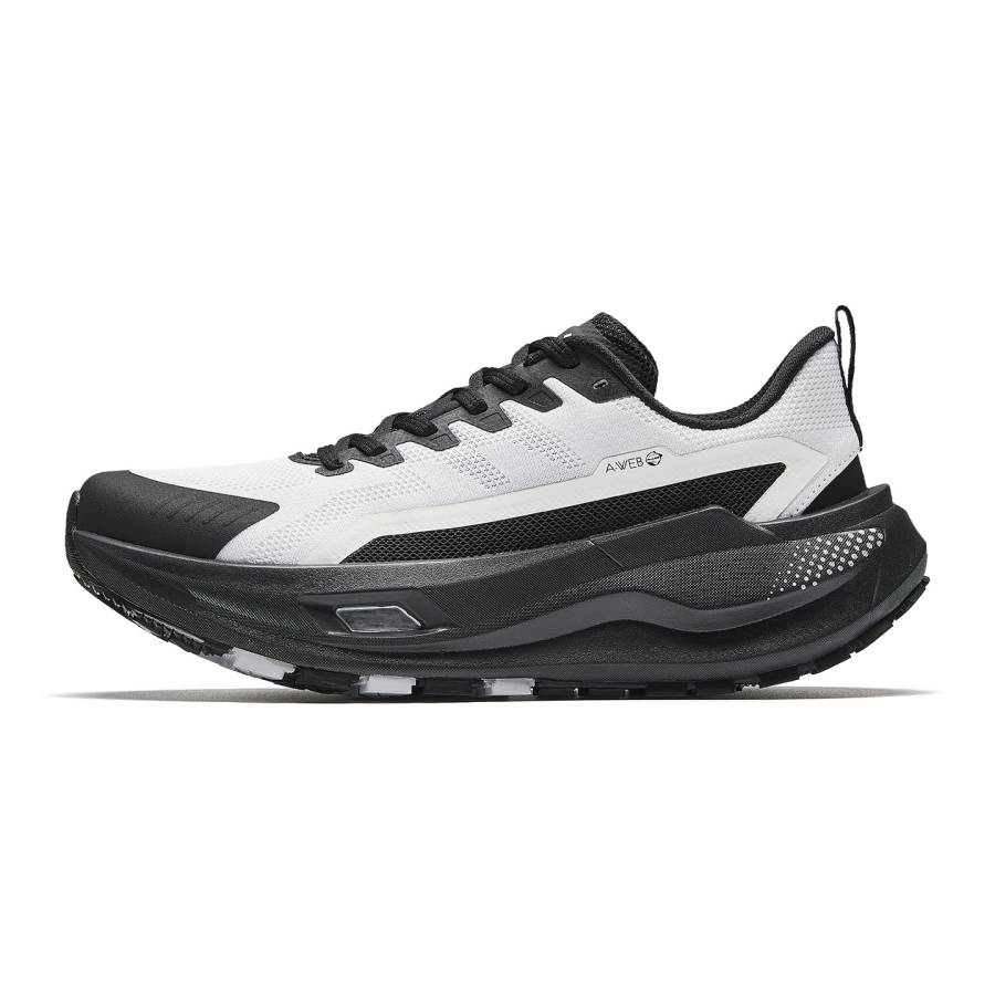 Anta Kunlun Comfortable Low top Outdoor Shoes Men's White Black