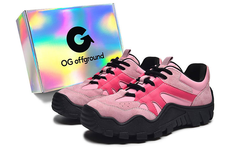 OG Offground Endless Wilderness Breathable And Lightweight Low top Outdoor Shoes Women's Wilderness Flower Sea