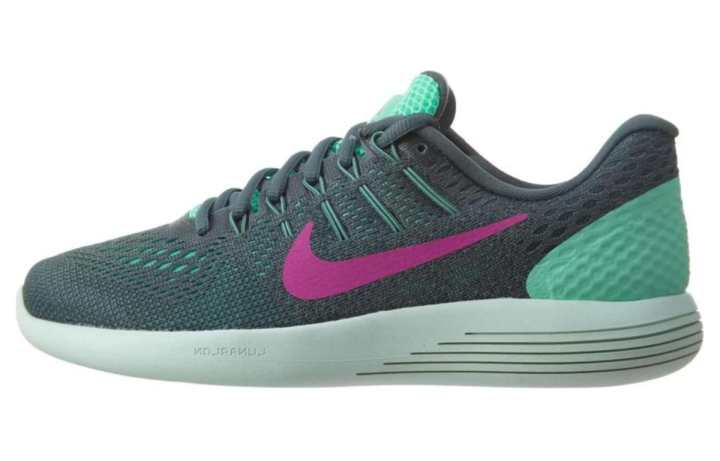 Nike Nike Lunarglide 8 Green Glow Fire Pink Women's