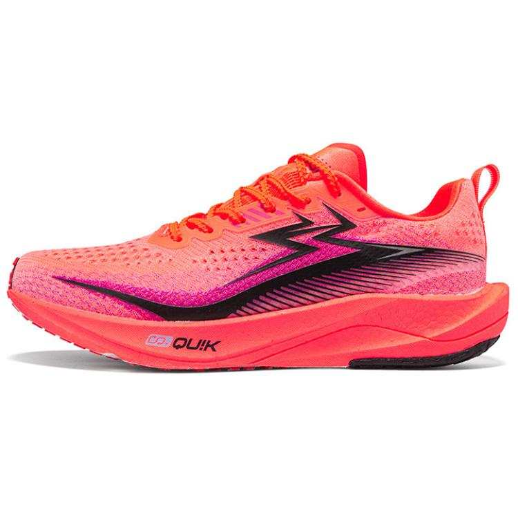 361° Abrasion Resistant Cushioning Support Low top Casual Running Shoes Men's Red Purple