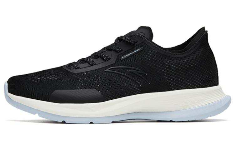 Anta Hydrogen Run V Slip Resistant Abrasion Resistant Low top Running Shoes Women's Black