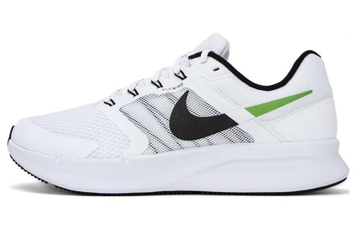 Nike Nike Run Swift 3 Low top Casual Running Shoes Unisex White Black Green