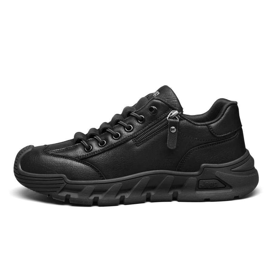 Jeep Cushioning Abrasion Resistant Height Increasing Low top Outdoor Shoes Men's