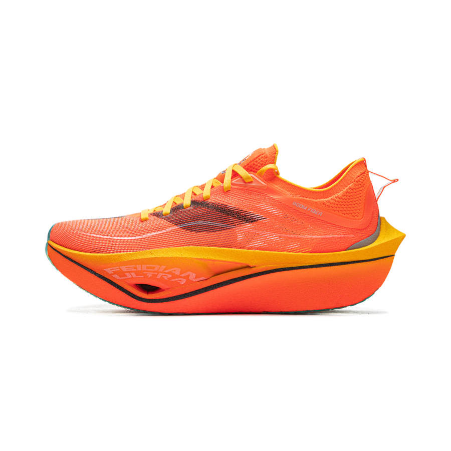 Li-Ning Li Ning Feidian 4 Ultra Running Shoes Unisex Low Top Neon Vibrant Orange